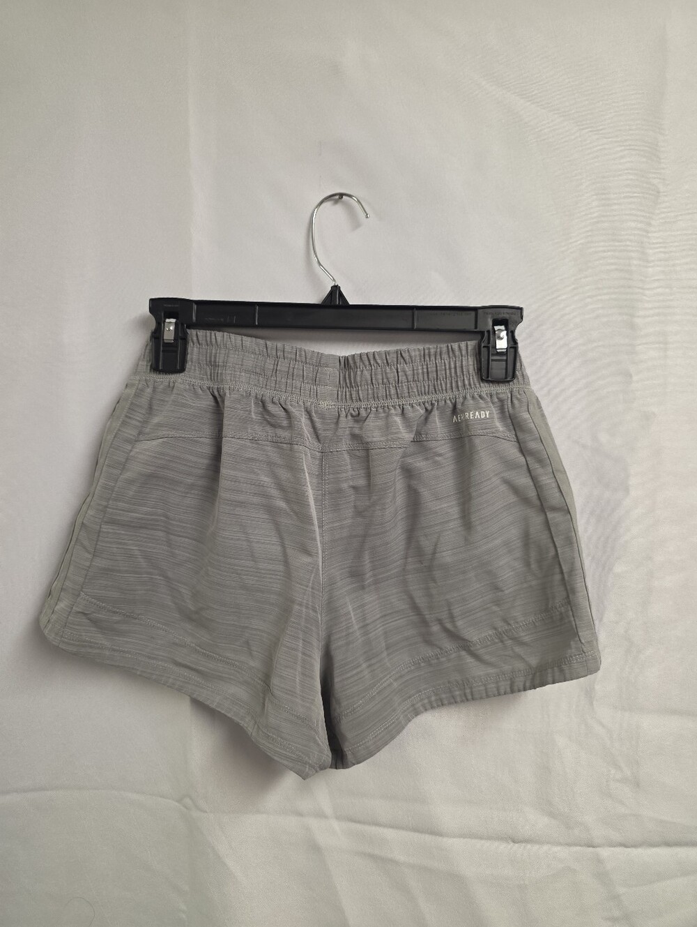 adidas Women’s Light Gray Athletic Shorts - Picture 5 of 5